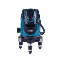 Makita-niveau laser industriel à auto-nivellement, niveau laser rotatif, ligne croisée 360 étanche à la poussière pour l'intérieur et l'extérieur