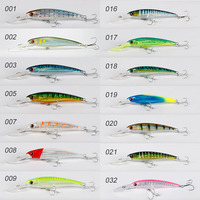Pour les fabricants chinois de leurres de pêche, leurre artificiel flottant rigide en plastique ABS, type Minnow, avec hameçon VMC, 160 mm, pour la pêche en mer depuis bateau