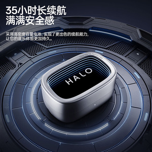 Edifier HaloClip Abyss หูฟังแบบคลิปบลูทูธ 6.1 Type-C ชาร์จกันน้ำสำหรับเล่นเกมการเดินทางกีฬา - Product Image 3