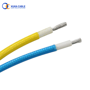 <span class=keywords><strong>Fil</strong></span> chauffant en caoutchouc de silicone haute température avec isolation en fibre de verre - Product Image 4