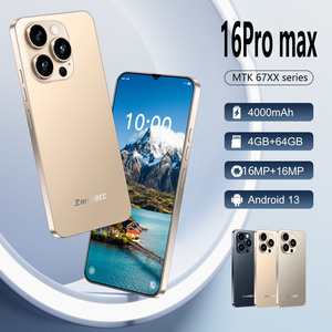 ZNNXECC 16Pro Max 4GB+64GB, teléfono inteligente Android de gran venta, pantalla de 6.6 pulgadas, doble tarjeta SIM, doble modo de espera, red 4G completa, suministro directo de fábrica - Product Image 4