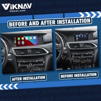 Autoradio GPS Android Viknav 128 Go pour Infiniti QX30 2015-2018 avec CarPlay sans fil, écran tactile 10,25 pouces, audio DSP, garantie 1 an