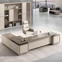 LBZ-05 Bureau de direction de luxe pour PDG et managers, mobilier de bureau