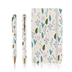 Set de Regalo de Cuaderno y Bolígrafo Personalizado, Diario Deportivo Metálico A5, Promocional para Empresas, para Estudiantes - Product Image 5
