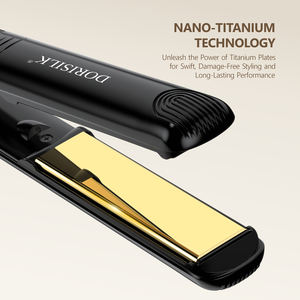 Fer à lisser professionnel personnalisé planchas de cabello 2 en 1 fer plat en titane à 450 degrés - Product Image 3