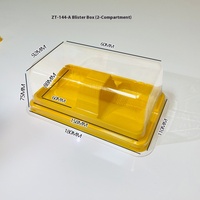 Boîtes à cheesecake avec base dorée et couvercle transparent pour usage alimentaire, boîte à pain en plastique, boîte à pain grillé, boîte d'emballage pour gâteaux roulés