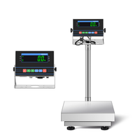 Veidt Pesage Haute Précision 30X40 Acier Inoxydable Étanche 100kg Banc Balance Qualité Bétail Balance OEM Pris En Charge