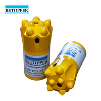 Fournisseur de la Chine 11 degrés carbure de tungstène conique 34mm bouton foret 32mm foret forgé de haute qualité 1pc utilisé perceuse