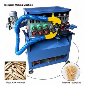 Nouvelle conception de machine à fabriquer des cure-dents en bois, machine à fabriquer des cure-dents en bambou pour la vente en gros - Product Image 1