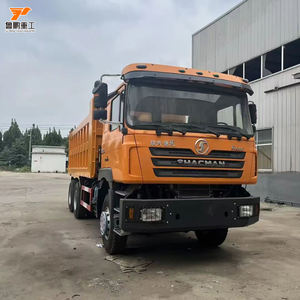 高品质二手陕汽6X4 400马力欧二柴油潍柴发动机左舵重型自卸车用于矿产运输 - Product Image 1