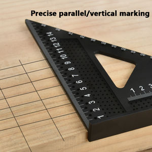Jauge d'angle de positionnement en alliage d'<span class=keywords><strong>aluminium</strong></span> épais et triangulaire pour l'arpentage et la <span class=keywords><strong>menuiserie</strong></span> - Product Image 2