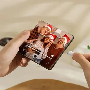 Imán de nevera cuadrado de Navidad estilo Art Deco moderno DZ, diseño de animales, PVC, vidrio, caucho, forma, estilo, en blanco, Bluetooth, magnético - Product Image 4