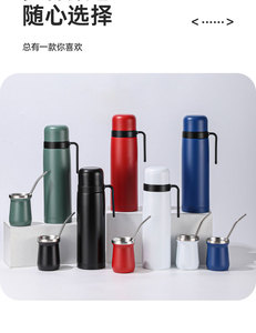 Set Borraccia Termica con Beccuccio a <span class=keywords><strong>Becco</strong></span> d'Aquila in Acciaio Inossidabile, Grande Capacità, Portatile per Sport e Escursioni all'Aperto - Product Image 6