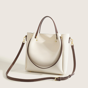 Sacs fourre-tout élégants et <span class=keywords><strong>tendance</strong></span> personnalisés en cuir Pu uni pour femmes sacs à main de grande capacité à la mode et de luxe pour femmes - Product Image 5