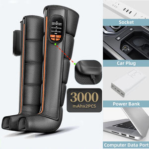 Mesin sistem terapi kompresi udara, sepatu bot pemulih pemijat kaki drainase limfatik, pompa DVT - Product Image 5