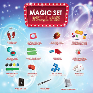 Set de Magia para Niños, 75 Trucos, Anillo Zigzag de Papel, Dedales, Kit STEM, Fiestas de Cumpleaños, Pijamadas, Magia Profesional - Product Image 2