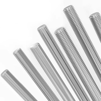 M3 M4 M5 M6 M8 M10 M12 M16-M42 End Threaded Stainless Steel Rod Black Zinc Finish Metric Measurement System Studs Threaded Rods
