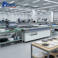 Impresora UV de Formato Grande para MDF, PVC y Metal, Impresora UV de Cama Plana