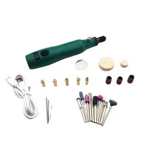 Mini Electric Drill Grinder Set Epoxy Resin DIY Crafts Jewelry