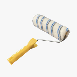 Industrial 18mm Nap <b>Paint</b> Roller | 1-Gallon Capacity | Steel <b>Frame</b> & Core | for Concrete/Warehouse Walls - Product Image 2
