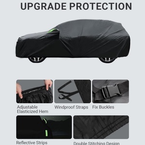 Telo Copriauto Impermeabile per Kia Sportage 2010-2024, Protezione per Tutte le Stagioni, Antivento, Antineve, Antipioggia, Antigrandine, Anti-UV - Product Image 6