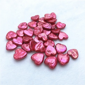 Bán buôn ngọc trai nước ngọt tự nhiên hình trái tim cỡ lớn 13-16mm, nhiều màu sắc - Product Image 6