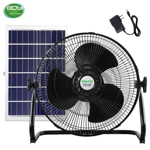 Ventilador Recargable de Gran Capacidad con Carga Solar y Ángulo Ajustable - Product Image 1