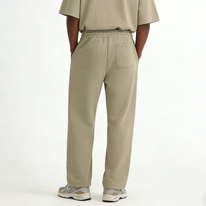AMCLEVER <span class=keywords><strong>Pantaloni</strong></span> Sportivi Personalizzati OEM in Misto Cotone Pesante 510GSM, Vestibilità Ampia, Produttore di <span class=keywords><strong>Pantaloni</strong></span> Sportivi da Uomo - Product Image 2