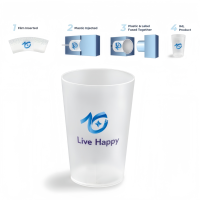 Tasse de yaourt de taille familiale légère en matériau recyclable écologique à vendre