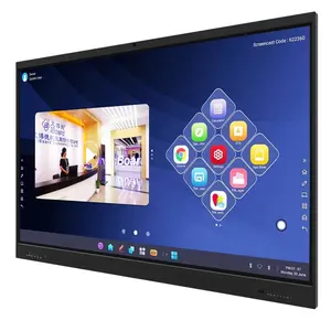 86 inch Touch Screen Display 4K Interactive Flat Panel LCD Touch Screen Monitor 65/75/98/110 inch