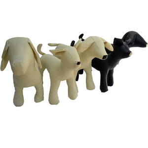 YINGII ODM Mannequins de chien en cuir PU modèles debout affichage vêtements animalerie vente en gros <span class=keywords><strong>Chihuahua</strong></span> Logo personnalisé Mannequin de chien - Product Image 3