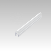 Tuyaux en plastique rigides en PVC/UPVC, profilés en plastique, de qualité OEM, sur mesure, extrudés, durables, écologiques, en PA/PE/PP, design moderne, pour hôpitaux