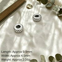Perle de séparation en forme de petit poisson à dents tombantes, imitation argent, style rétro 37, accessoires de bijouterie DIY, vente en gros directe usine