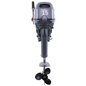 มอเตอร์เรือเดินทะเล 15 แรงม้า แกนยาว 9.9 แรงม้า - Product Image 2