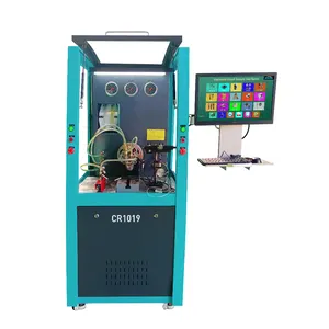 Common Rail Test Bench CR1017 CR1019 New Diesel Fuel Test Bench With Glass Tube Flowmeter All In One For CRDI Injector Pump