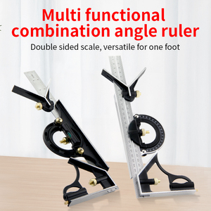 Độ Chính Xác Cao Thép Không Gỉ 90 Độ Right Angle Cai Trị Đ<span class=keywords><strong>a</strong></span> Chức Năng Di Động Chế Biến Gỗ Di Chuyển Vuông Góc Cai Trị OEM - Product Image 2