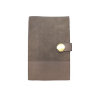 Carnet A5 en cuir PU personnalisé avec logo, couverture rigide et boucle métallique pour les entreprises