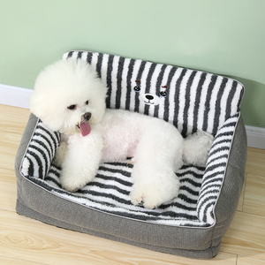 2025 Nuevo diseño de fábrica precio barato personalizado de lujo lavable perro <span class=keywords><strong>Ped</strong></span> sofá cama - Product Image 2