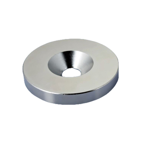 N50 n52 N52 nodymium מגנט הארץ נדיר חזק מגנטי עגול ndfeb חור עם ריתוך חיתוך כיפוף
