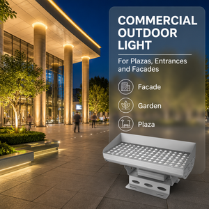 Reflector LED de Alta Potencia para Exteriores, Comercial, para Plazas, Entradas y Fachadas, con Protección Antideslumbrante, Proyector de Alta Resistencia - Product Image 5