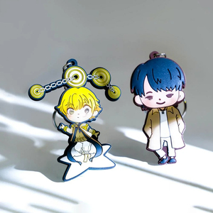 Tùy chỉnh OEM Tùy chỉnh không có tối thiểu logo cao su 3D mềm <span class=keywords><strong>PVC</strong></span> <span class=keywords><strong>Keychain</strong></span> vòng chìa khóa - Product Image 1