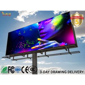 Pantalla de <span class=keywords><strong>publicidad</strong></span> de pared de vídeo a prueba de agua, Panel de señales, cartelera electrónica, señalización Digital, <span class=keywords><strong>publicidad</strong></span> de TV, pantalla LED 3D, pantalla para exteriores - Product Image 1