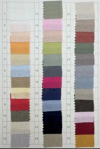 Falda Casual para Mujer ALBBIA022, Larga hasta la Rodilla, con Cierre, Confeccionada con Tela 100% Lino Natural, Diseño Clásico Cruzado - Product Image 3
