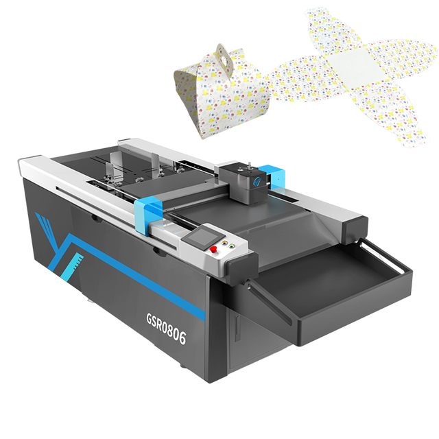CNC Digital High Precision Motor Corrugated Cardboard Vinyl Flatbed Cutting Plotter for Carton Box Sample Making Machine