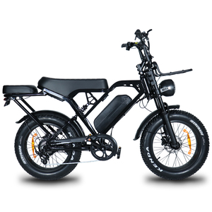 Bicicleta Eléctrica X80 Pro 250W 48V con Llantas Anchas, 25 km/h, Doble Suspensión, Batería Integrada, Todoterreno, para Adultos - Product Image 4