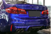 Diffuseur de pare-chocs arrière inférieur en carbone sec style MP, protection 51192446628 pour BMW F90 M5 Competition CS 2017-2023