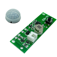 3.7V infrarouge détection humaine lampe solaire Circuit imprimé panneau de commande de lampe murale solaire PIR carte contrôleur de lampe murale