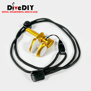 Noseclips d'apnée nouveau Tyle Silicone confortable en alliage d'aluminium plongée natation surf - Product Image 3