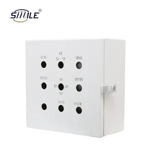 Caixa de metal ChnSMILE para controle de clima, caixa eletrônica personalizada para uso externo, caixa de junção elétrica à prova d'água