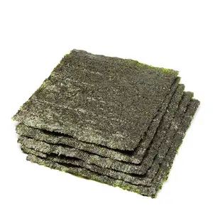Wholesale Sushi Nori Gold Sheet 100 Sheets Natural Roasted Dried Nori Seaweed